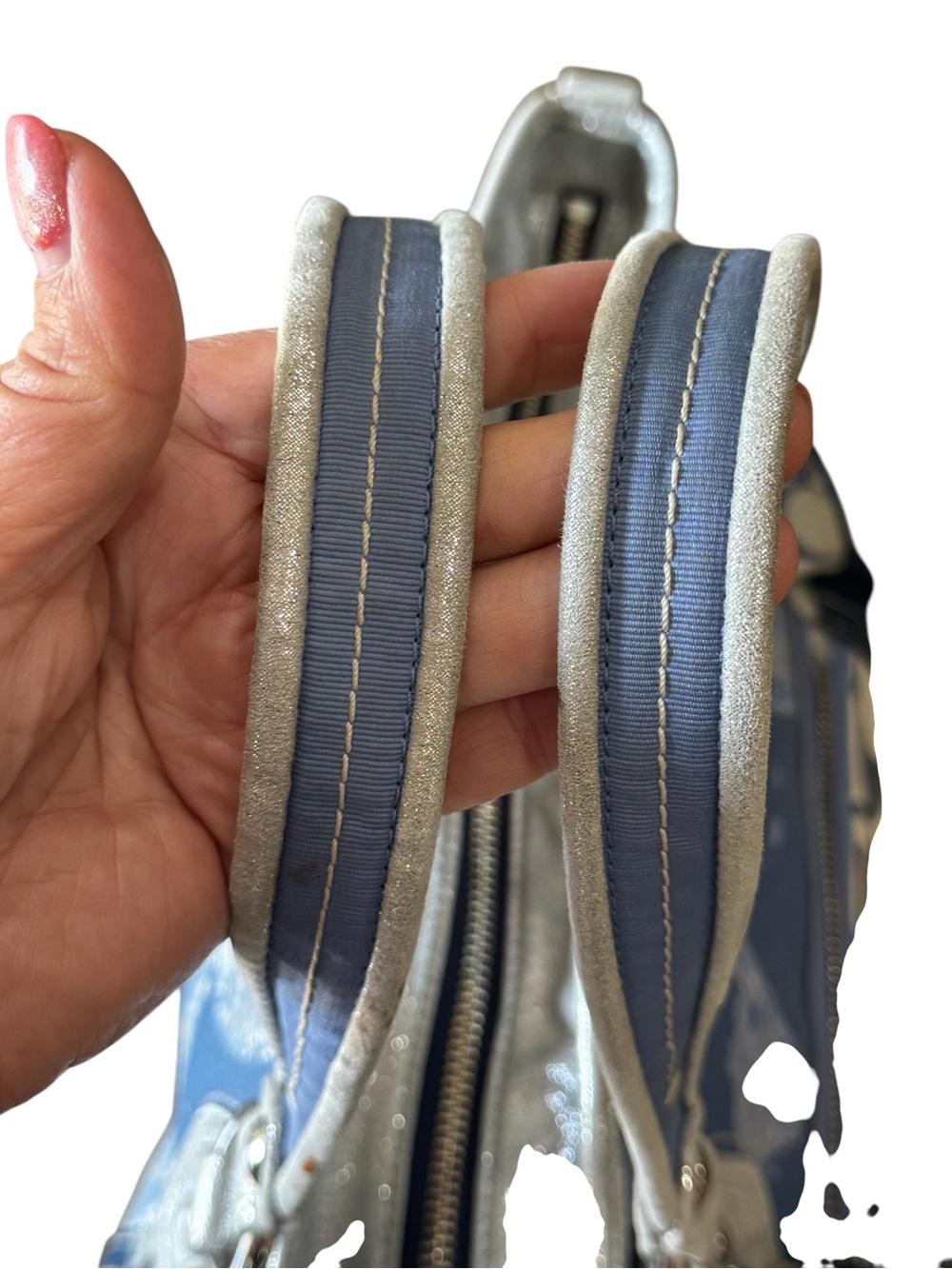 Coach Poppy Denim Patchwork
Rocker Satchel 16732 - Picture 9 of 13
